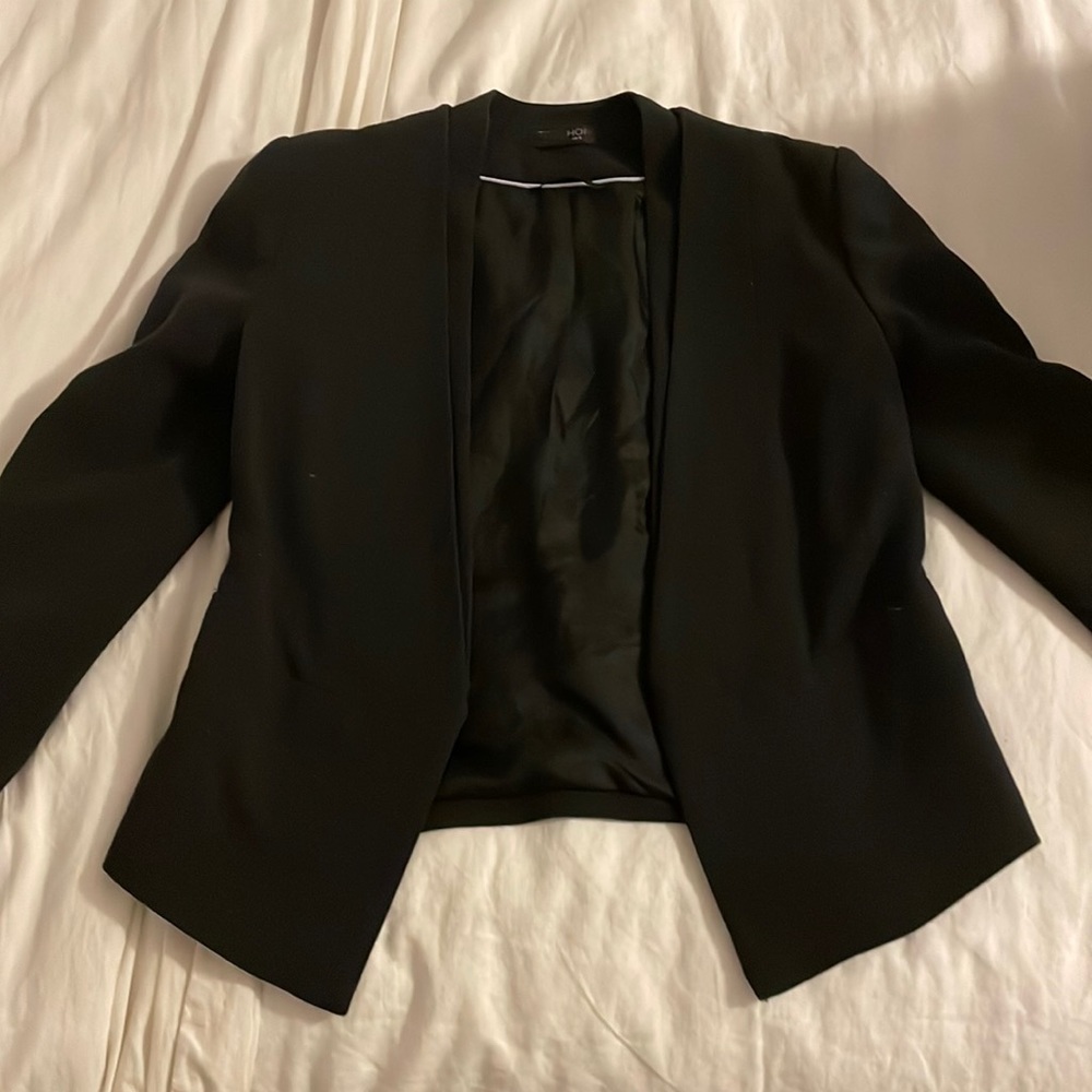 Topshop cropped blazer